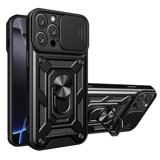 Θήκη για Apple iPhone 16 Pro Max, Techsuit, CamShield, Μαύρο