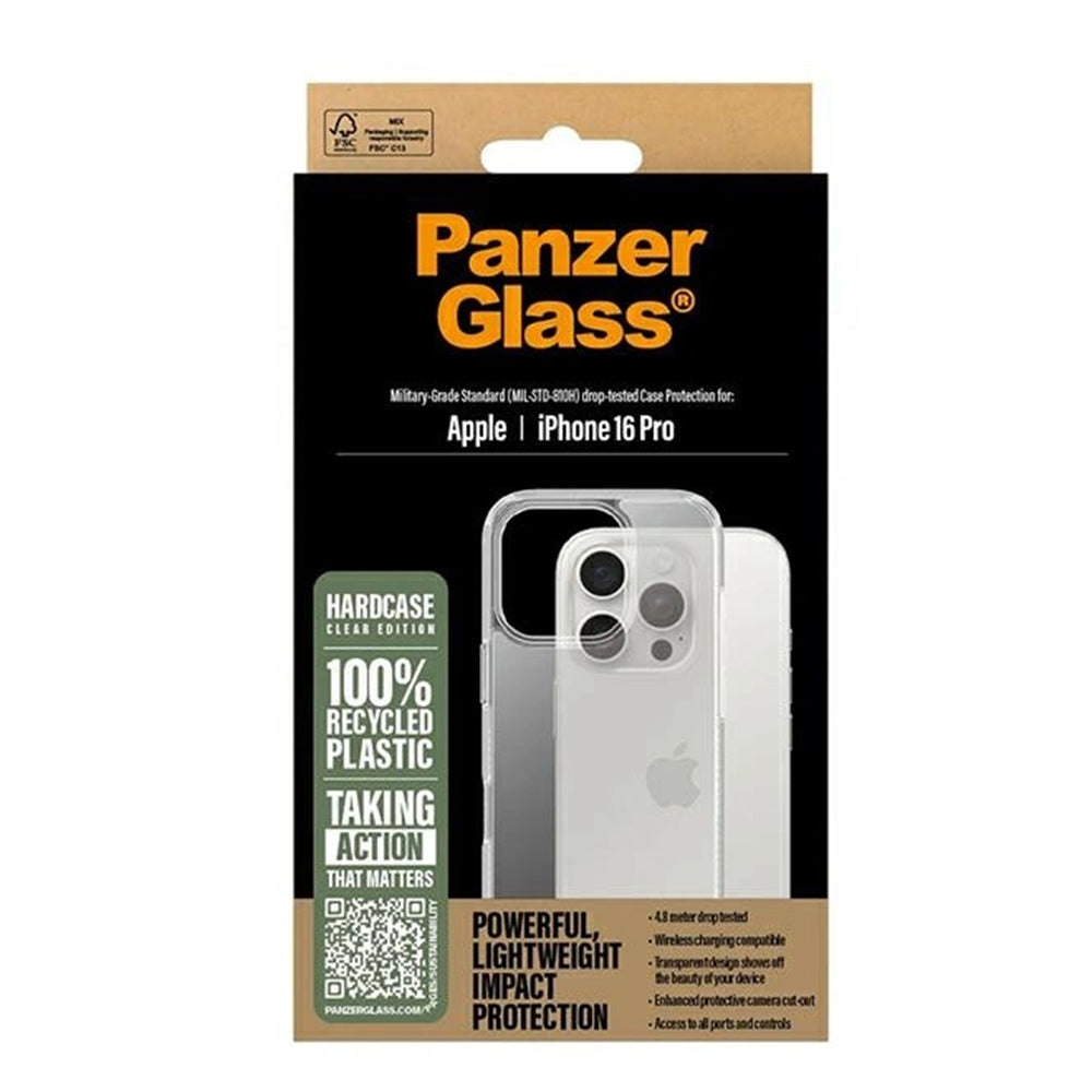 Θήκη για Apple iPhone 16 Pro, PanzerGlass, HardCase, Διάφανη