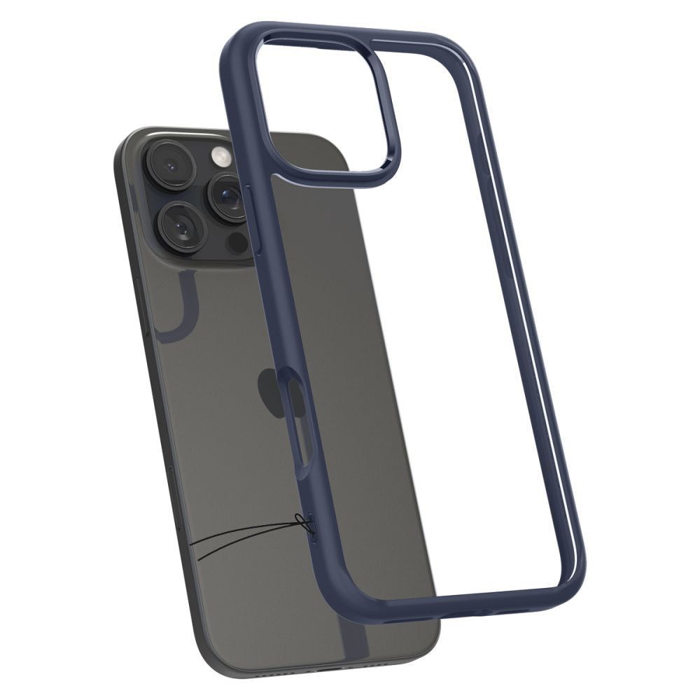 Θήκη για Apple iPhone 16 Pro, Spigen, Ultra Hybrid, Μπλε Ναυτικό ACS08126