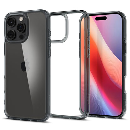 Θήκη για Apple iPhone 16 Pro, Spigen, Ultra Hybrid, Καπνού ACS08123
