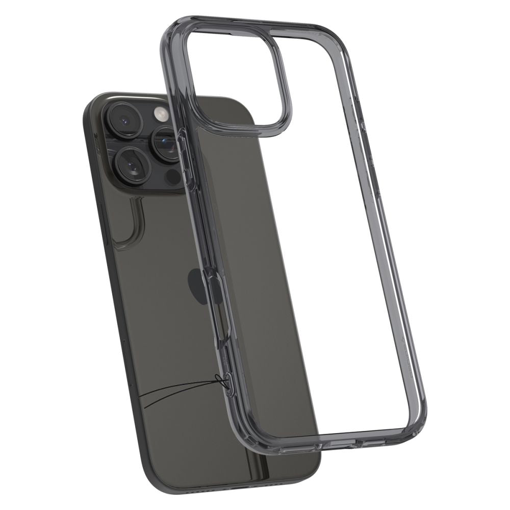 Θήκη για Apple iPhone 16 Pro, Spigen, Ultra Hybrid, Καπνού ACS08123
