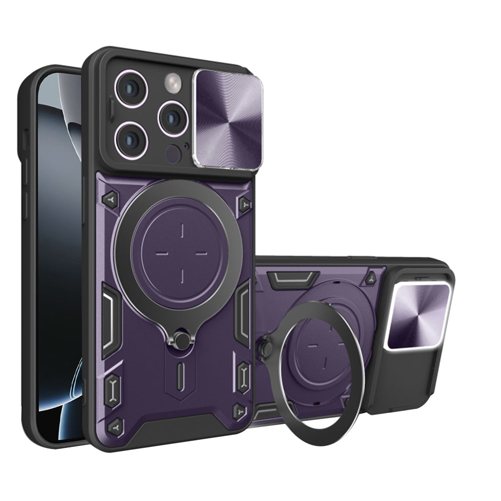 Case for Apple iPhone 16 Pro, Techsuit, CamGuard Pro, Purple