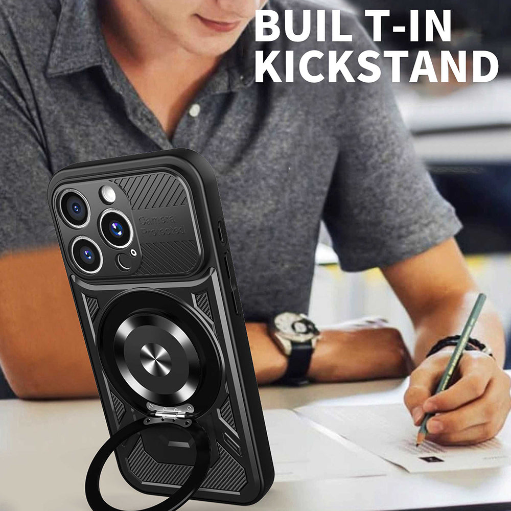 Θήκη για Apple iPhone 16 Pro, Techsuit, RuggedCam, Γκρι