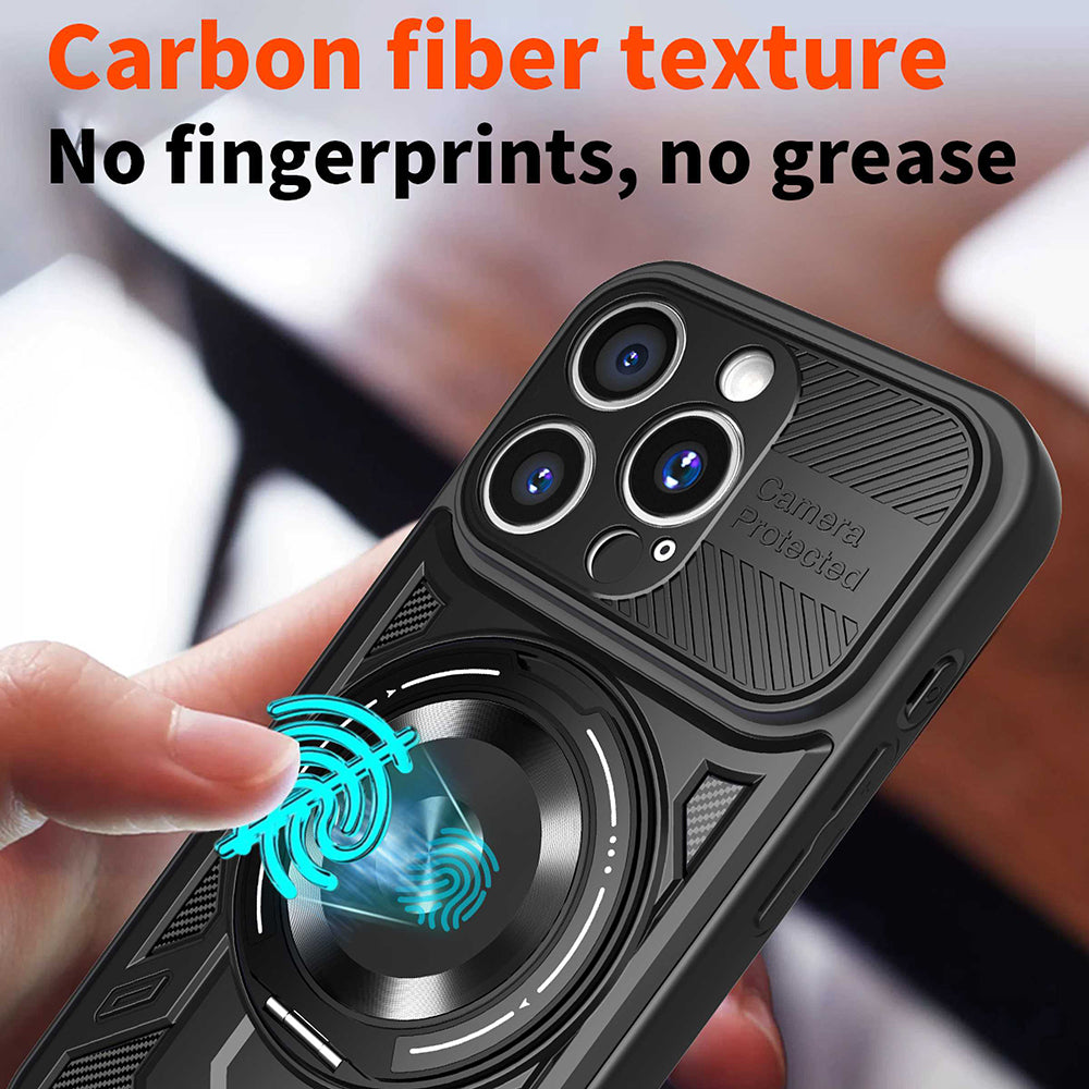 Θήκη για Apple iPhone 16 Pro, Techsuit, RuggedCam, Γκρι