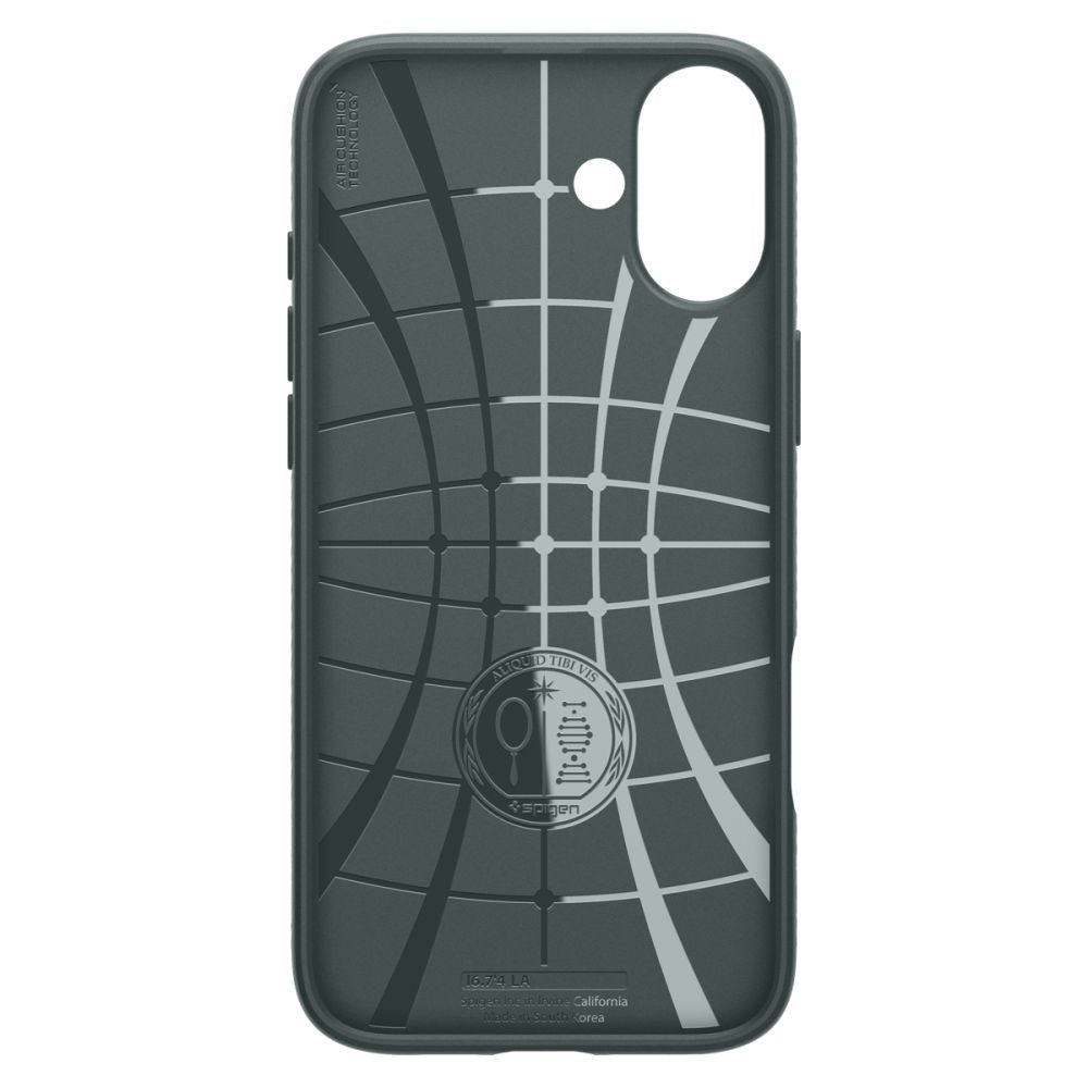 Θήκη για Apple iPhone 16, Spigen, Liquid Air, Πράσινη