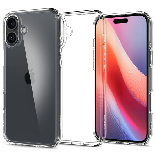 Θήκη για Apple iPhone 16, Spigen, Ultra Hybrid, Διαφανής