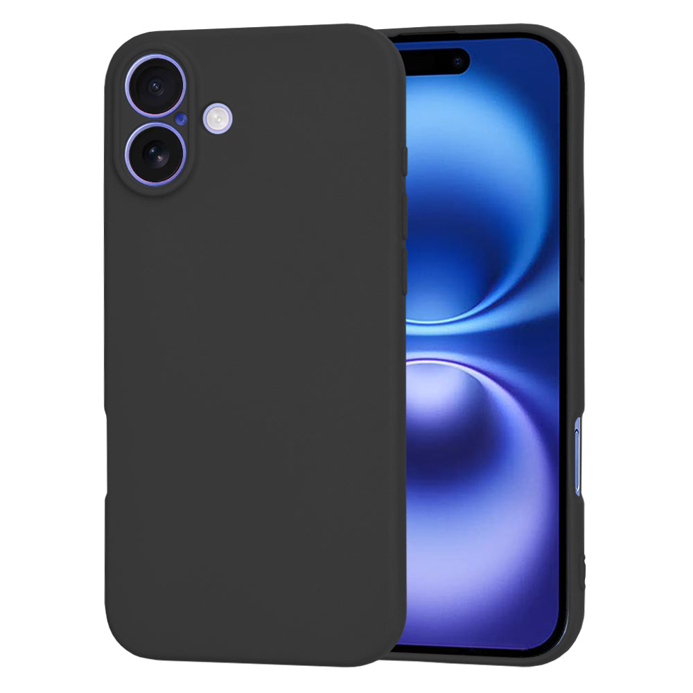 Θήκη για Apple iPhone 16, Techsuit, SoftFlex, Μαύρη