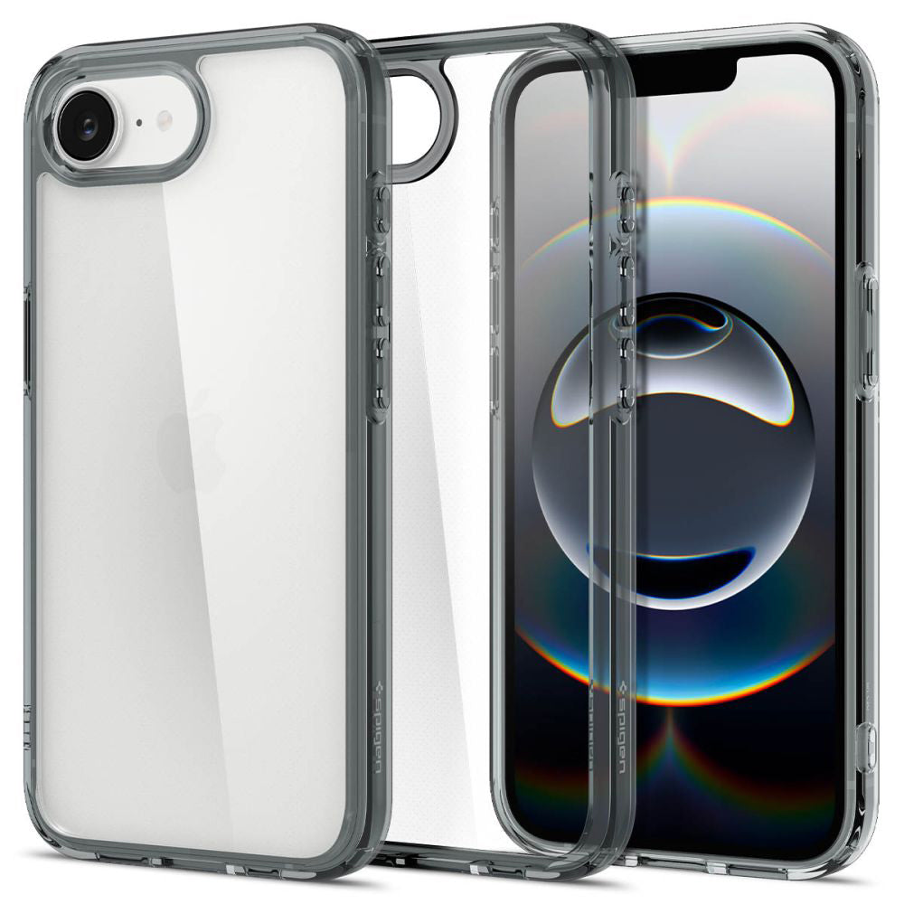 Θήκη για Apple iPhone 17e / 16e, Spigen, Ultra Hybrid, Καπνού ACS09531