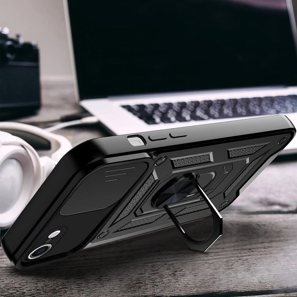 Θήκη για Apple iPhone 17e / 16e, Techsuit, CamShield, Μαύρη