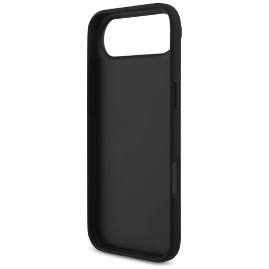 Θήκη για Apple iPhone 17 Air, Guess, 4G Grained Big and Classic Logo, Μαύρη