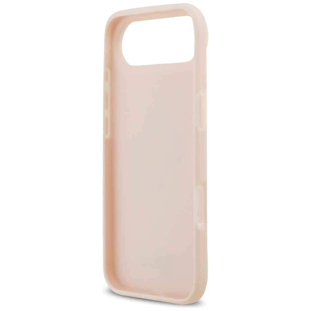 Θήκη για Apple iPhone 17 Air, Guess, 4G Grained Big and Classic Logo, Ροζ