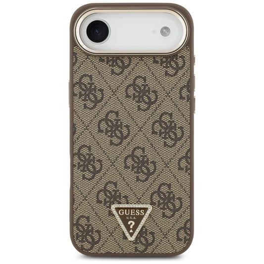 Θήκη για Apple iPhone 17 Air, Guess, 4G Triangle Logo, Χρυσοκαφέ