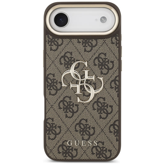 Θήκη για Apple iPhone 17 Air, Guess, Big 4G Logo Classic, Χρυσοκαστανό