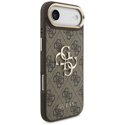 Θήκη για Apple iPhone 17 Air, Guess, Big 4G Logo Classic, Χρυσοκαστανό