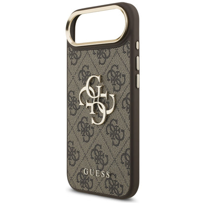 Θήκη για Apple iPhone 17 Air, Guess, Big 4G Logo Classic, Χρυσοκαστανό