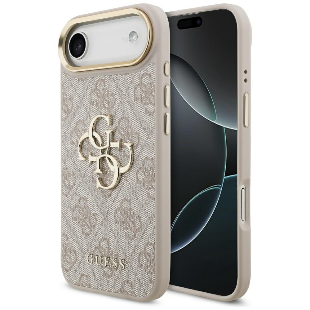 Θήκη για Apple iPhone 17 Air, Guess, Big 4G Logo Classic, Ροζ Χρυσό