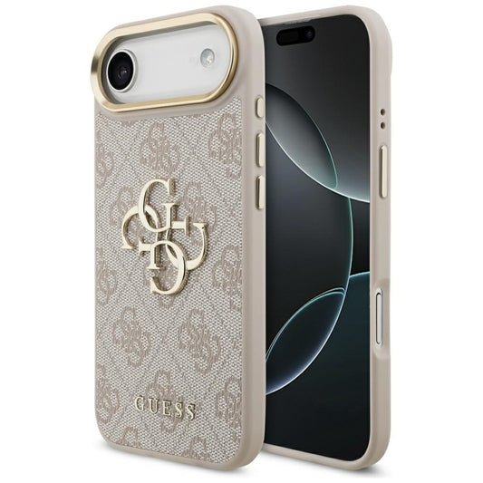 Θήκη για Apple iPhone 17 Air, Guess, Big 4G Logo Classic, Ροζ Χρυσό