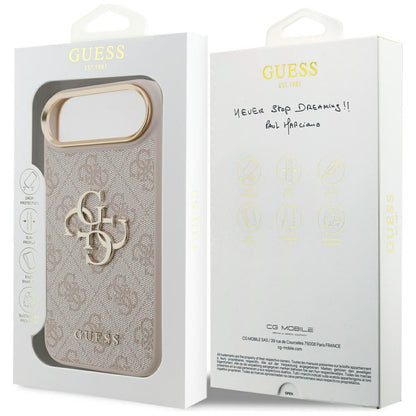 Θήκη για Apple iPhone 17 Air, Guess, Big 4G Logo Classic, Ροζ Χρυσό
