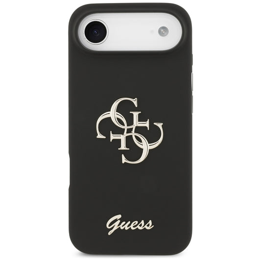 Θήκη για Apple iPhone 17 Air, Guess, Big 4G Script, Μαύρη