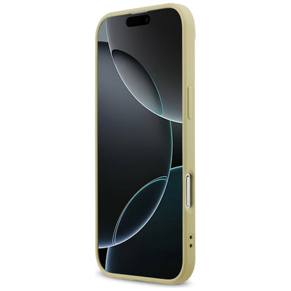 Case for Apple iPhone 17 Air, Guess, Fixed Glitter Big 4G, Gold