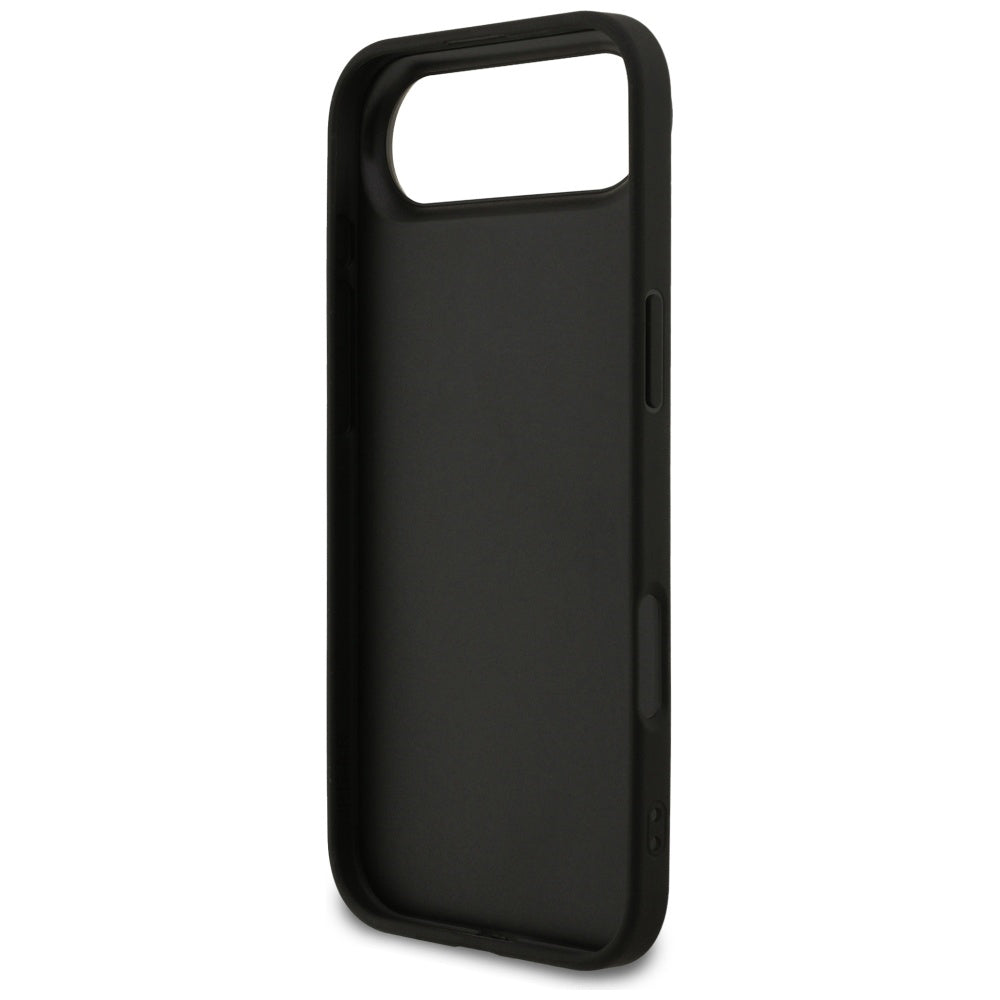 Case for Apple iPhone 17 Air, Guess, Fixed Glitter Big 4G, Black