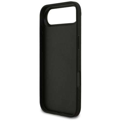 Case for Apple iPhone 17 Air, Guess, Fixed Glitter Big 4G, Black
