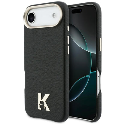 Θήκη για Apple iPhone 17 Air, Karl Lagerfeld, Karl Head Logo, Μαύρη