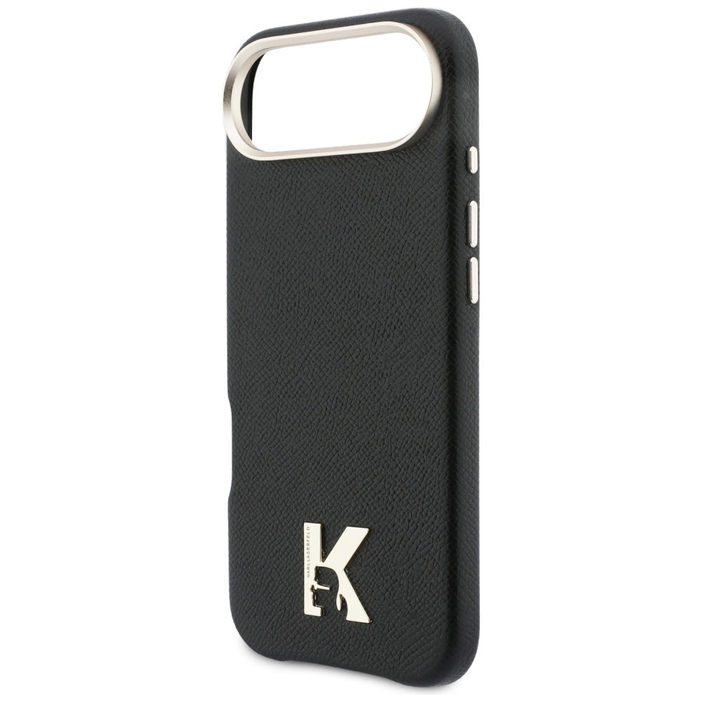 Θήκη για Apple iPhone 17 Air, Karl Lagerfeld, Karl Head Logo, Μαύρη