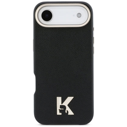 Θήκη για Apple iPhone 17 Air, Karl Lagerfeld, Karl Head Logo, Μαύρη