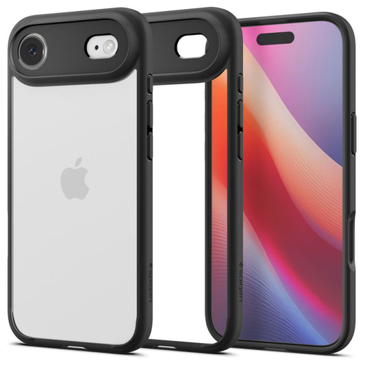 Θήκη για Apple iPhone 17 Air, Spigen, Ultra Hybrid, Ματ Μαύρη