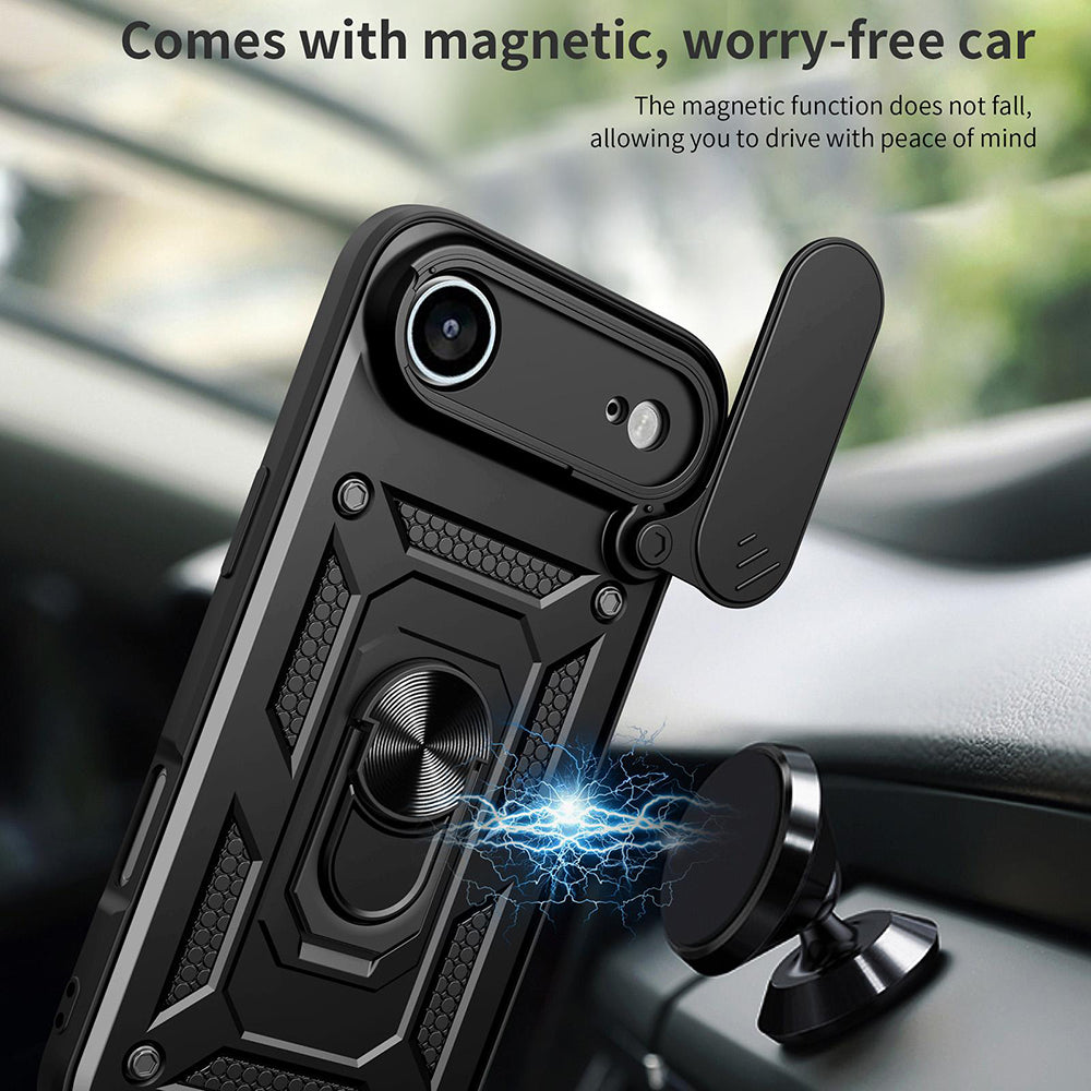 Θήκη για Apple iPhone 17 Air, Techsuit, CamShield, Μαύρη