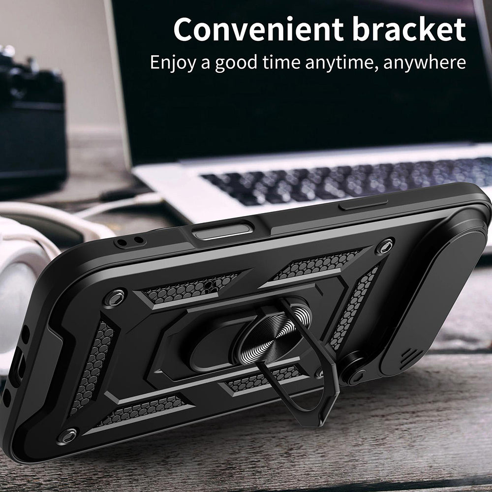Θήκη για Apple iPhone 17 Air, Techsuit, CamShield, Μαύρη