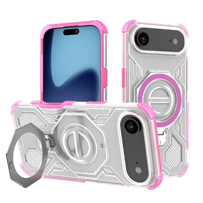 Θήκη για Apple iPhone 17 Air, Techsuit, Carbon Shield Pro, Ροζ