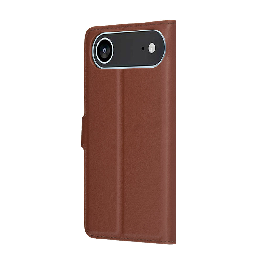 Θήκη για Apple iPhone 17 Air, Techsuit, Leather Folio, Καφέ