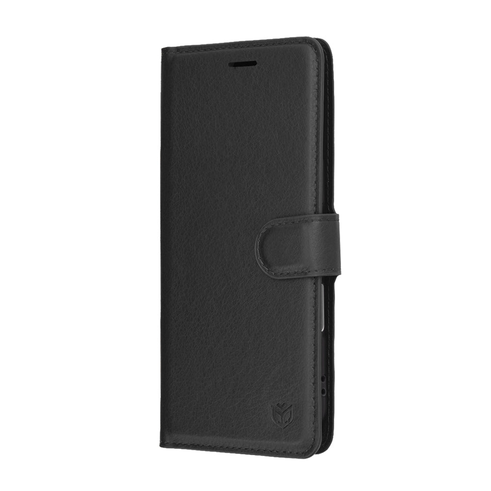 Θήκη για Apple iPhone 17 Air, Techsuit, Leather Folio, Μαύρη