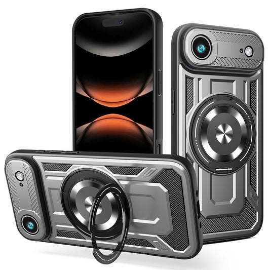 Θήκη για Apple iPhone 17 Air, Techsuit, RuggedCam, Γκρι