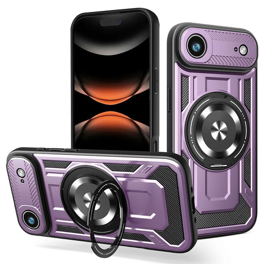 Θήκη για Apple iPhone 17 Air, Techsuit, RuggedCam, Μωβ