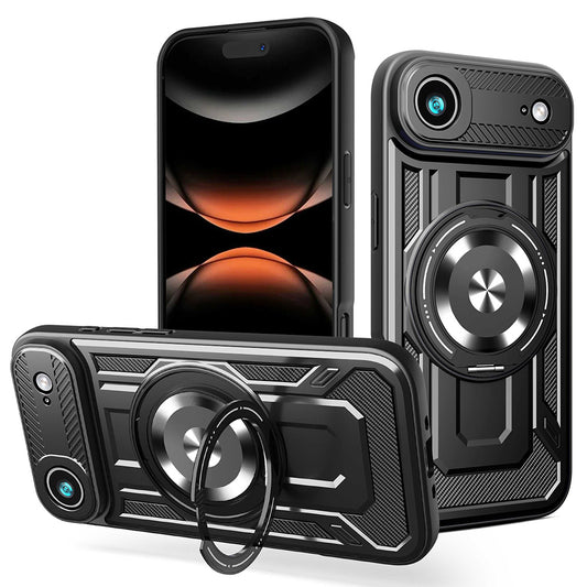 Θήκη για Apple iPhone 17 Air, Techsuit, RuggedCam, Μαύρη
