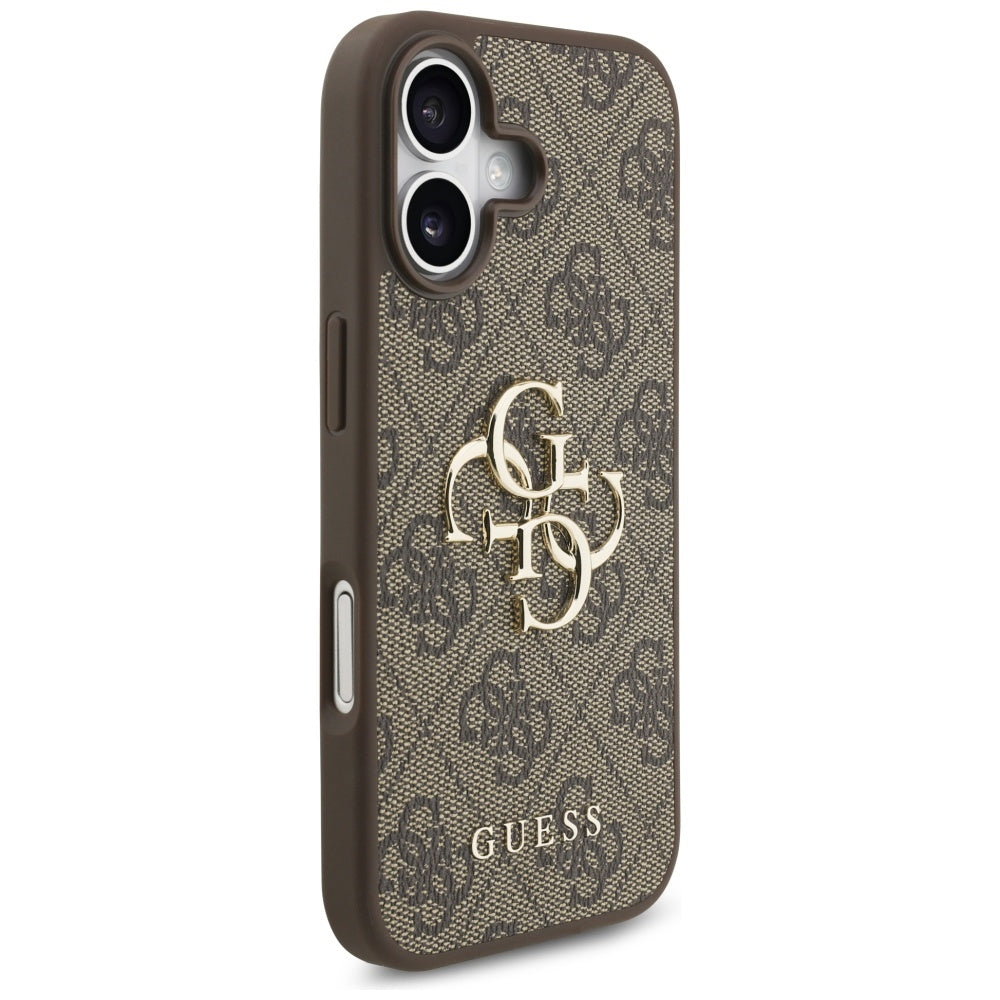 Θήκη για Apple iPhone 17, Guess, 4G Big Logo, Καφέ