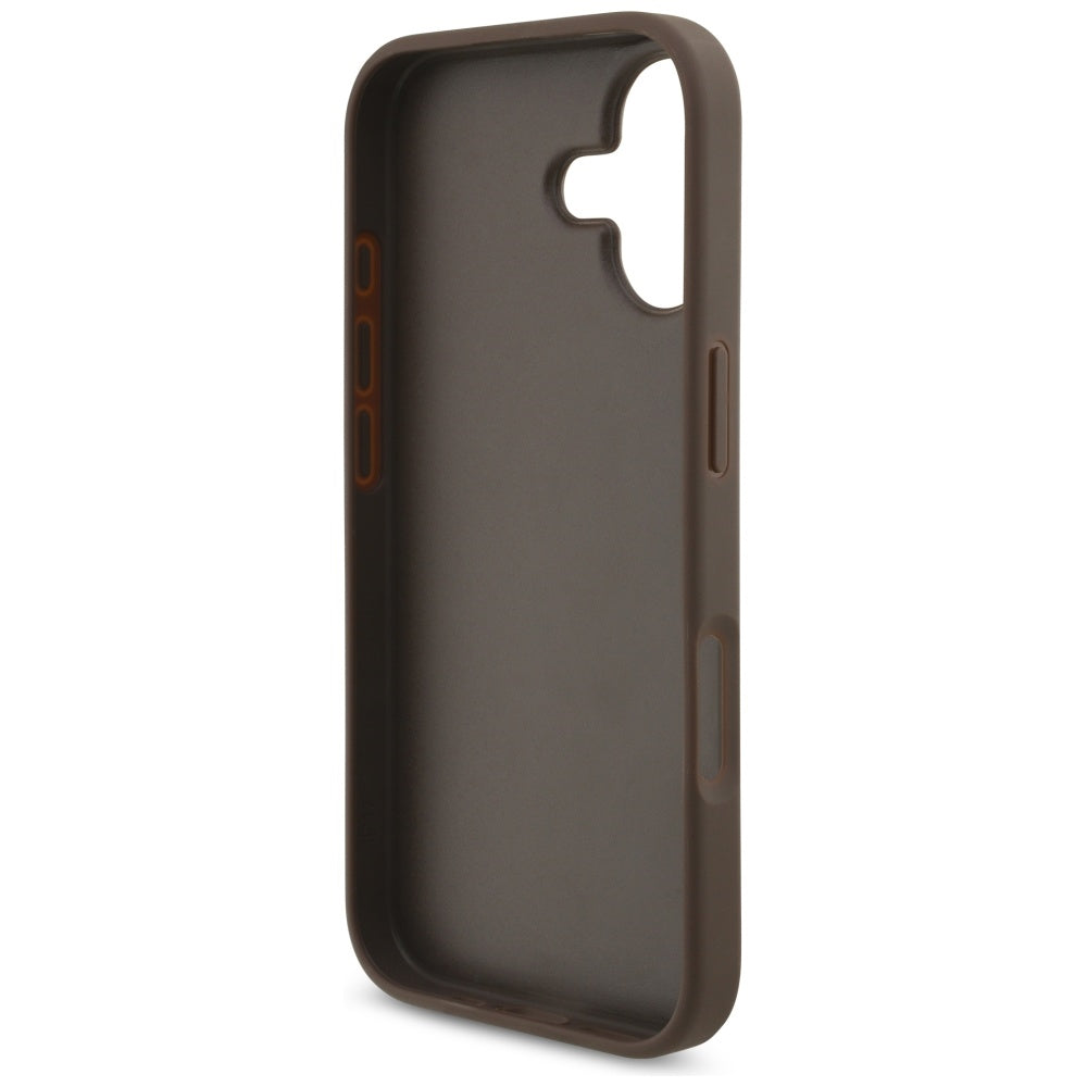 Θήκη για Apple iPhone 17, Guess, 4G Big Logo, Καφέ