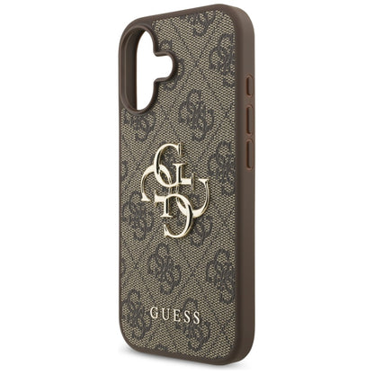 Θήκη για Apple iPhone 17, Guess, 4G Big Logo, Καφέ
