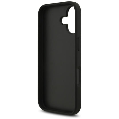 Θήκη για Apple iPhone 17, Guess, 4G Grained Big and Classic Logo, Μαύρη