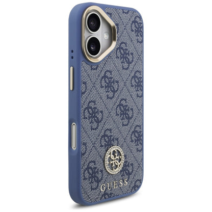 Θήκη για Apple iPhone 17, Guess, 4G Strass Logo, Μπλε