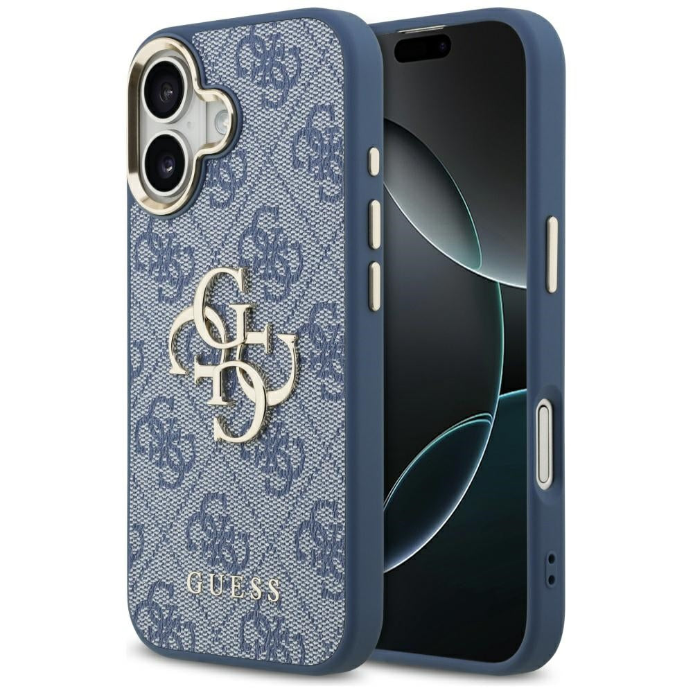 Θήκη για Apple iPhone 17, Guess, Big 4G Logo Classic, Χρυσό Μπλε