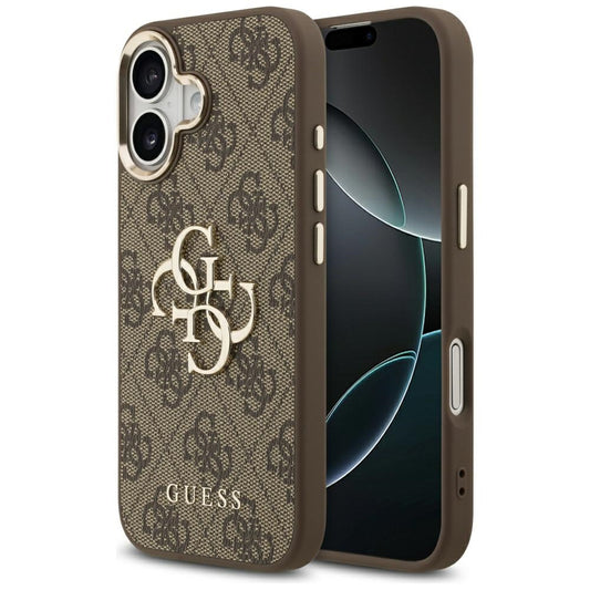 Θήκη για Apple iPhone 17, Guess, Big 4G Logo Classic, Χρυσοκαφέ