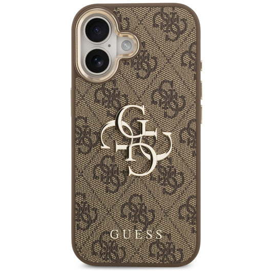 Θήκη για Apple iPhone 17, Guess, Big 4G Logo Classic, Χρυσοκαφέ
