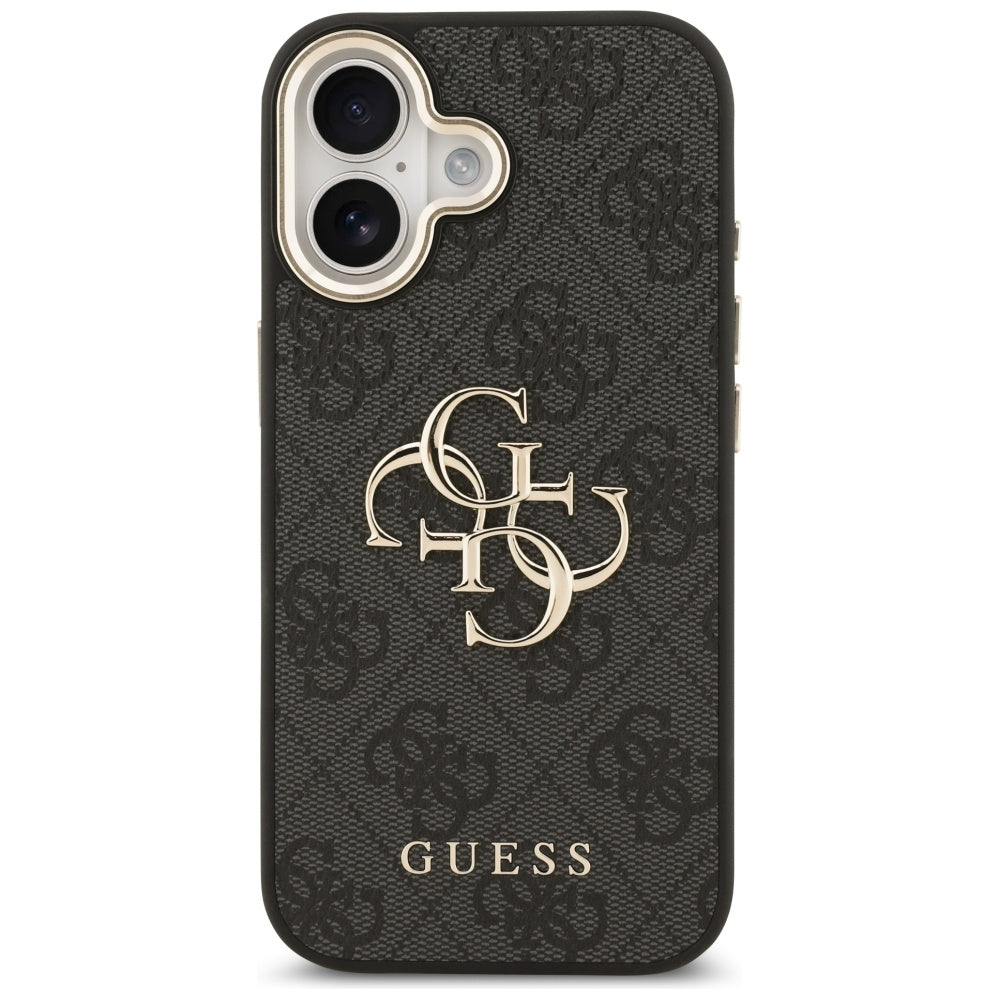 Θήκη για Apple iPhone 17, Guess, Big 4G Logo Classic, Μαύρη Χρυσή