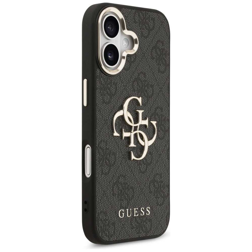 Θήκη για Apple iPhone 17, Guess, Big 4G Logo Classic, Μαύρη Χρυσή