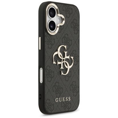 Θήκη για Apple iPhone 17, Guess, Big 4G Logo Classic, Μαύρη Χρυσή