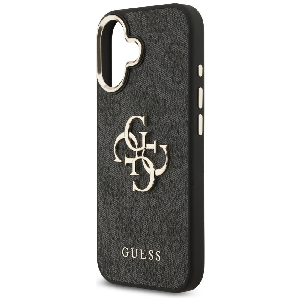 Θήκη για Apple iPhone 17, Guess, Big 4G Logo Classic, Μαύρη Χρυσή
